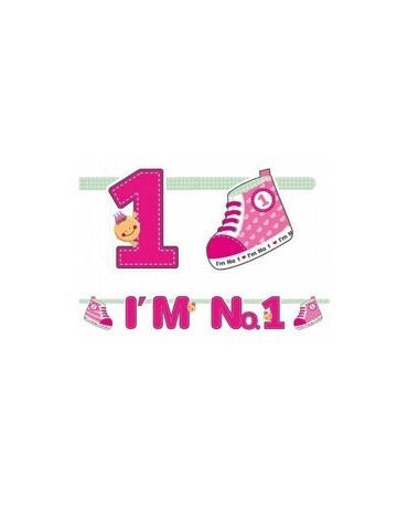 Banner I´m No.1 - ružový 110cm/P146