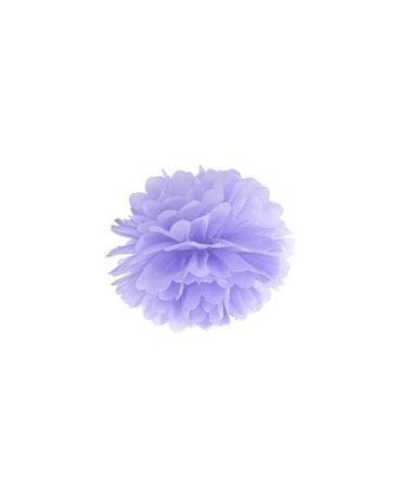 Pompón -levandulový 35cm