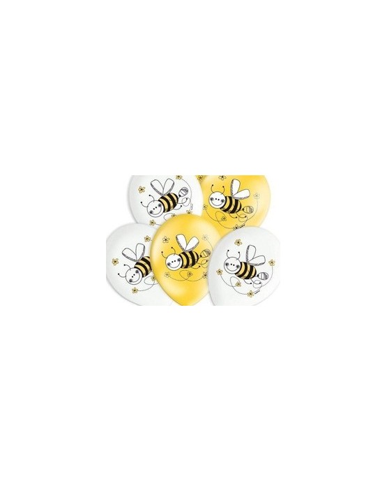 Latexové balóniky  Včiel - 10ks 37cm/P43