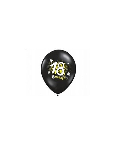 Latexové balóny Crazy 18 - 30cm 10ks
