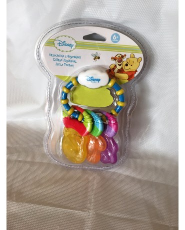 Hrkálka s hryzátkami Macko Pu