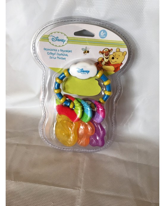 Hrkálka s hryzátkami Macko Pu