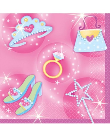 Servítky Princess 25x25cm 16ks