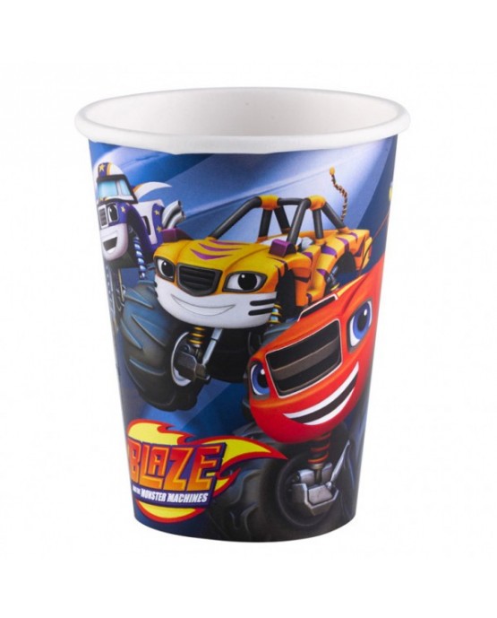 Poháre Monster autá 266ml 8ks