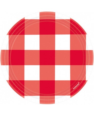 Tanieriky Piknik 17,7cm 8ks