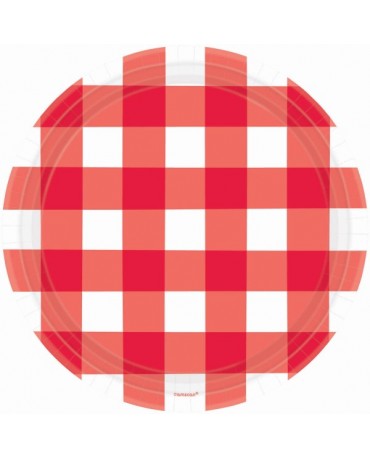 Tanieriky Piknik 26,7cm 8ks