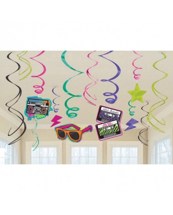 Špirály 80. roky 61cm 12ks