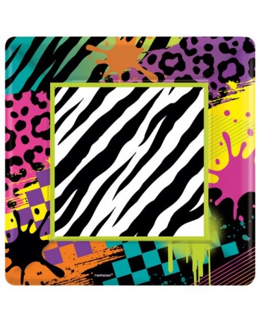 Tanieriky  80. roky 25,4cm 8ks