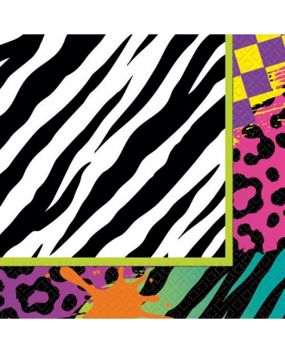 Servítky 80. roky 33cm 16ks