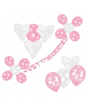 Latex. bal. sada Just Married