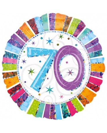 Fól. balón č. 70 -farebný