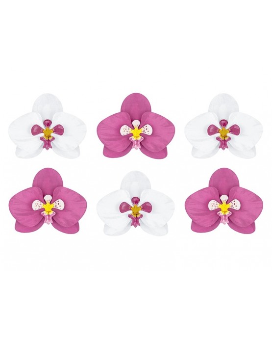 Dek. orchidea 6ks