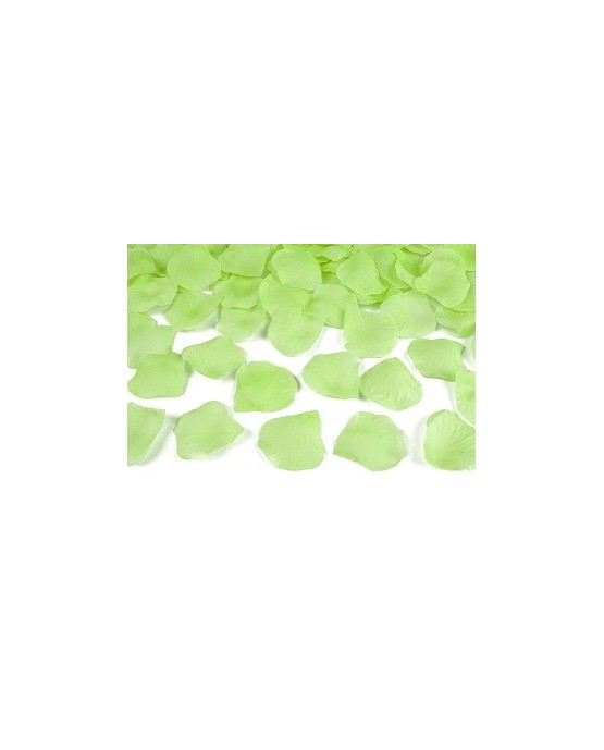 Dek. lupene ruží - zelené 100ks