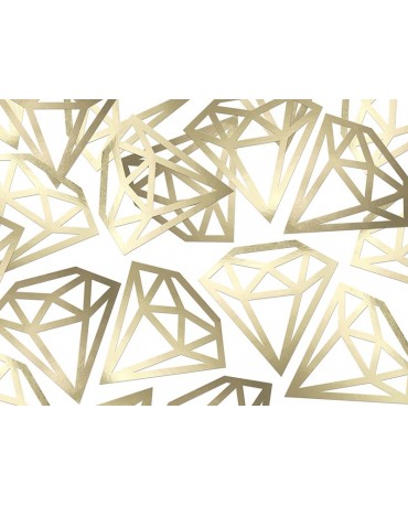 Konfety - zlaté diamanty 12ks