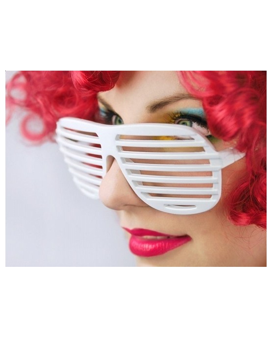 Okuliare - biele okenice 1ks/P61