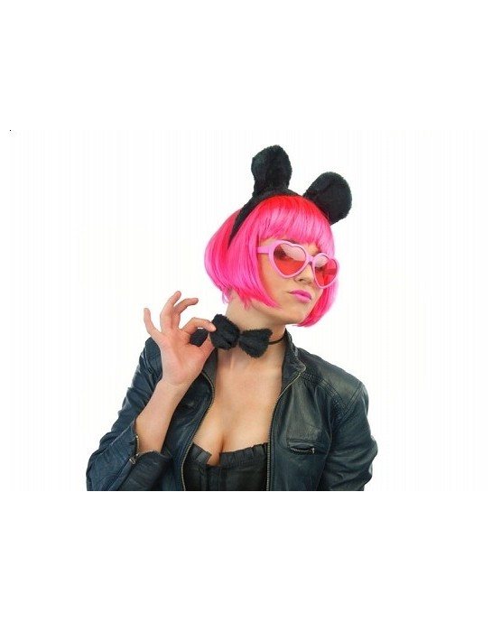 Okuliare - ružové srdcia 1ks/P61