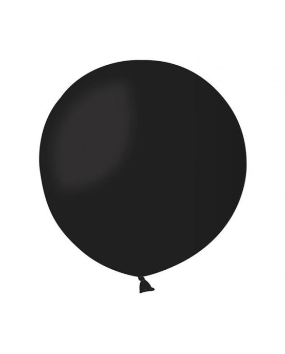 Obrovský latexový balón - čierny 85cm  1ks/P27