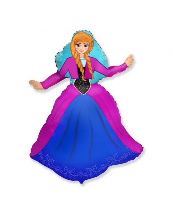 Fóliový balónik Anna- Frozen 62cm 1ks/P52