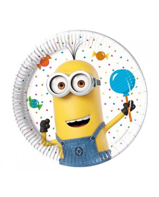 Tanieriky Mimoni Party 20cm 8ks