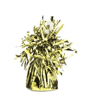 Závažie na balóny -taška-zlatá