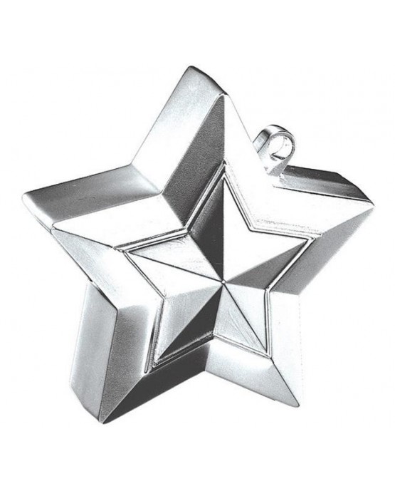 Závažie na bal. -hviezda-strieborná