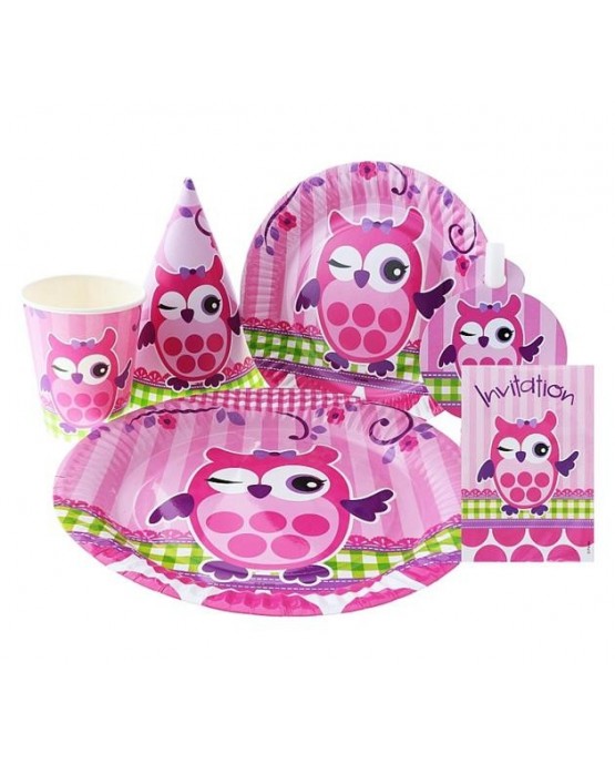 Klobúčik sovička 6ks/P232