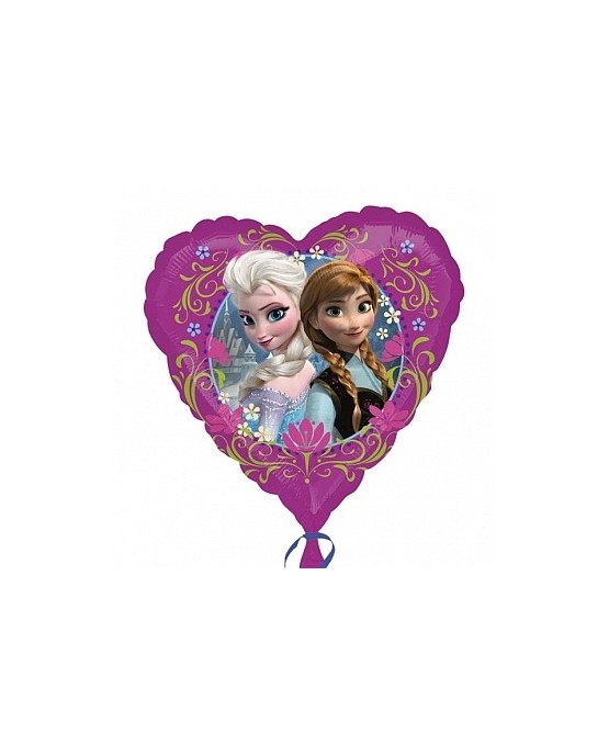 Fóliový balónik srdce- Frozen 47cm 1ks