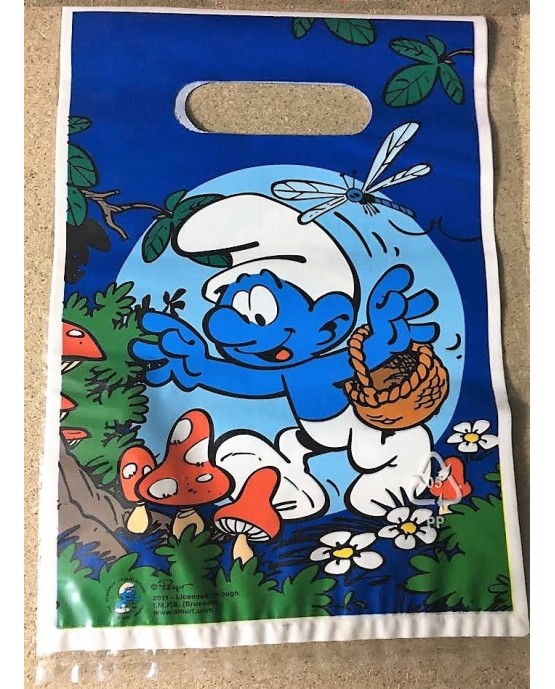 Fól. tašky Šmolkovia 6ks