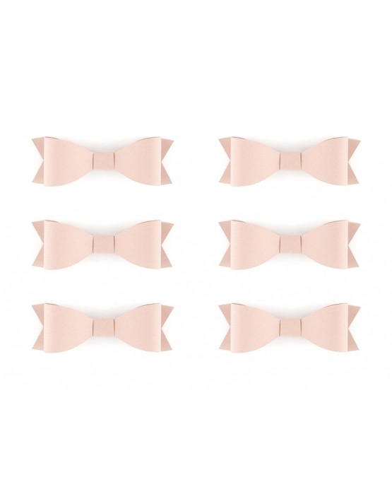 Dek. motýliky - ružové 6ks