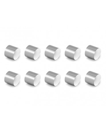 Krúžky na servítky - strieborné 10ks