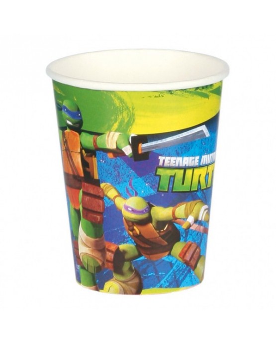 Poháriky Ninja korytnačky 266ml 8ks