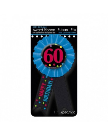 Brošňa Happy Birthday 60