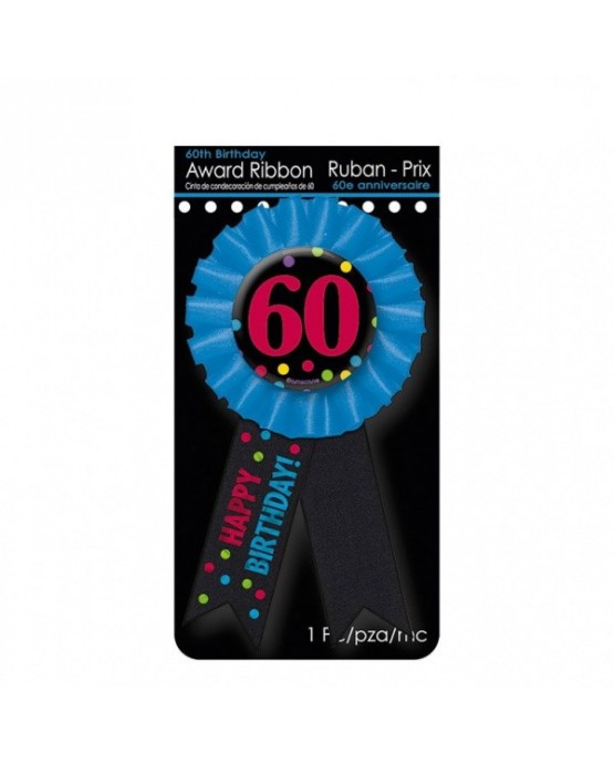 Brošňa Happy Birthday 60