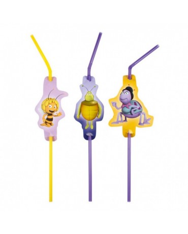 Slamky Včielka Maja 8ks