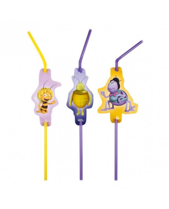 Slamky Včielka Maja 8ks