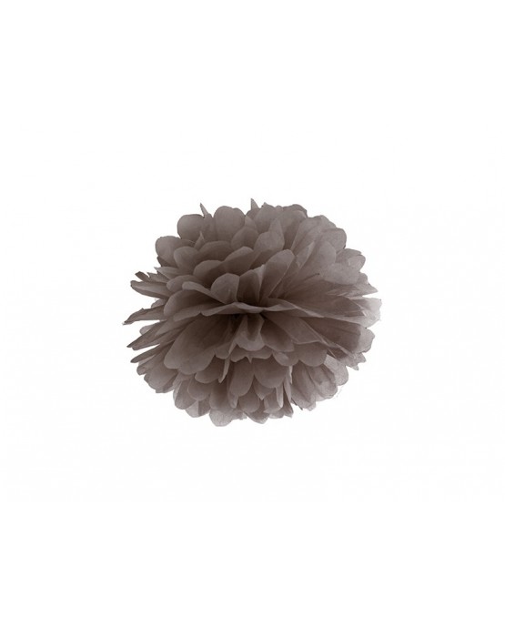 Pompón -hnedý 25cm