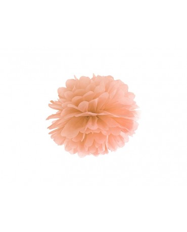 Pompón -bledooranžový 25cm