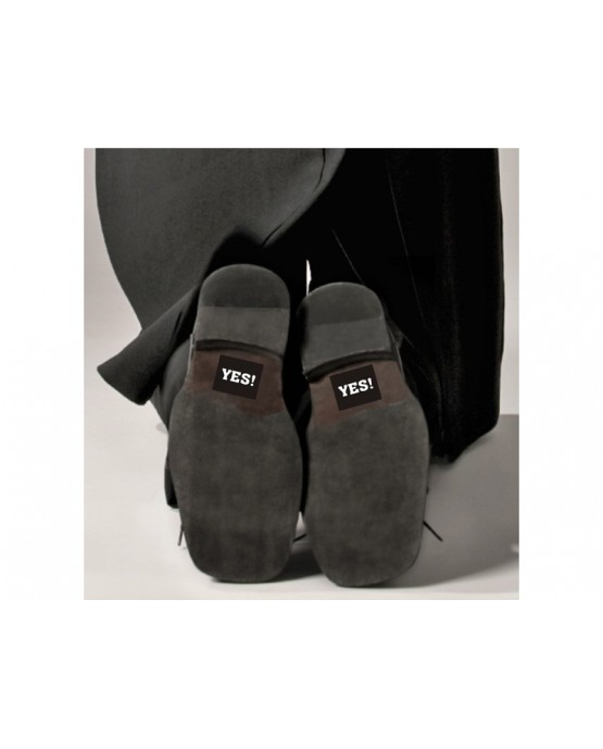Nálepky na topánky YES! 2ks