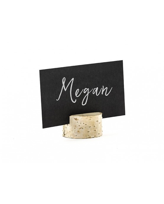 Stojany na menovky - drevené 6ks