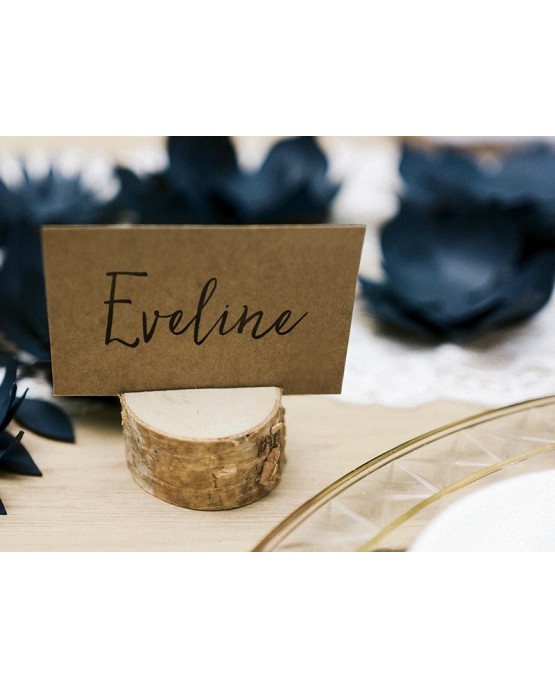 Stojany na menovky - drevené 6ks