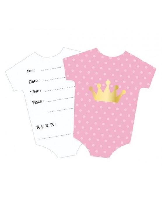 Pozvánky - dievčatko 6ks