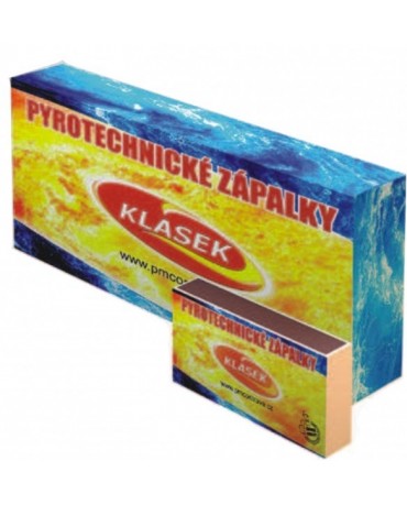 Pyrotechnické zápalky 25ks / pyrotechnika