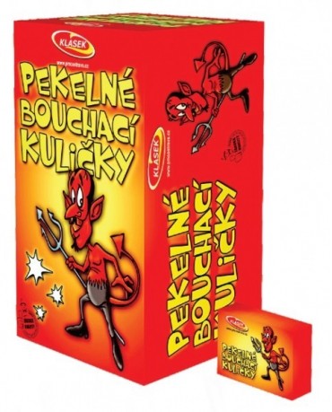 Pekelné bouchací kuličky 50 ks / pytechnika