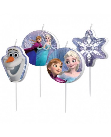 Sviečky FROZEN 4ks