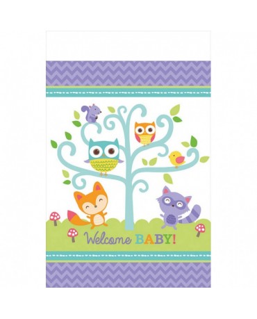 Obrus zvieratká z lesa 138x259cm