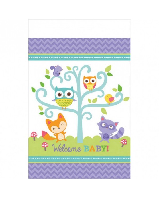 Obrus zvieratká z lesa 138x259cm