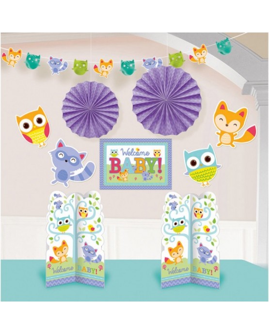 Sada ozdôb zvieratká z lesa 10ks