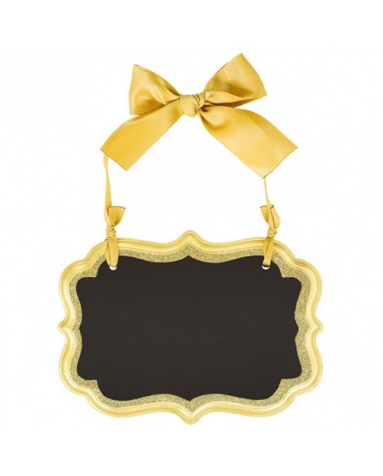 Zlatá tabuľka 13,9x10,1cm