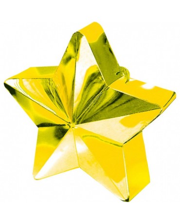 Závažie na balóny -hviezda-zlatá
