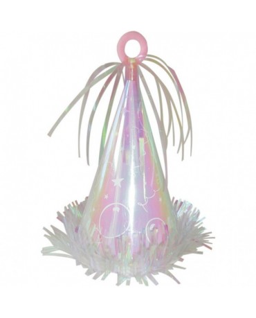 Závažie na balóny -klobúčik-dúhový